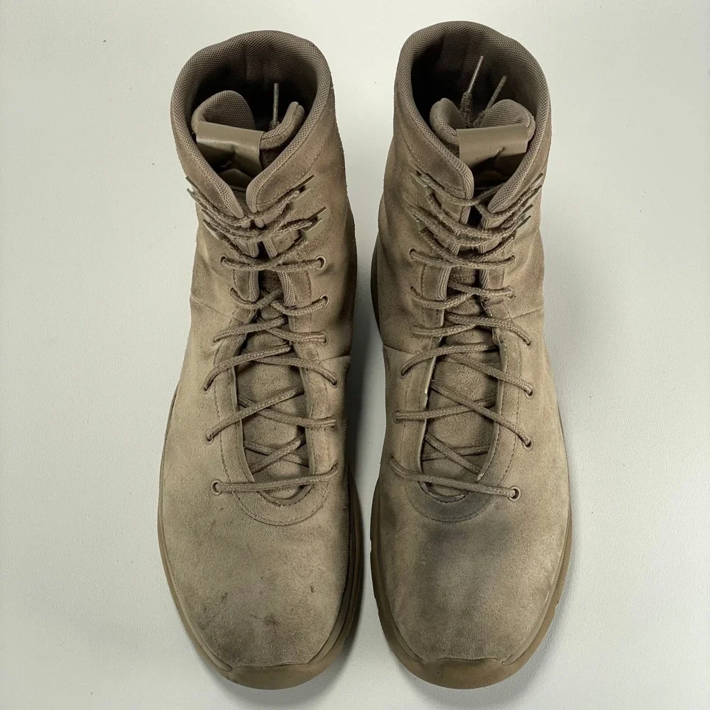 Jordan Future Boot EP Khaki Mens 12 Suede Military Tactical Combat Boots‎